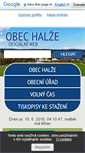 Mobile Screenshot of halze.cz